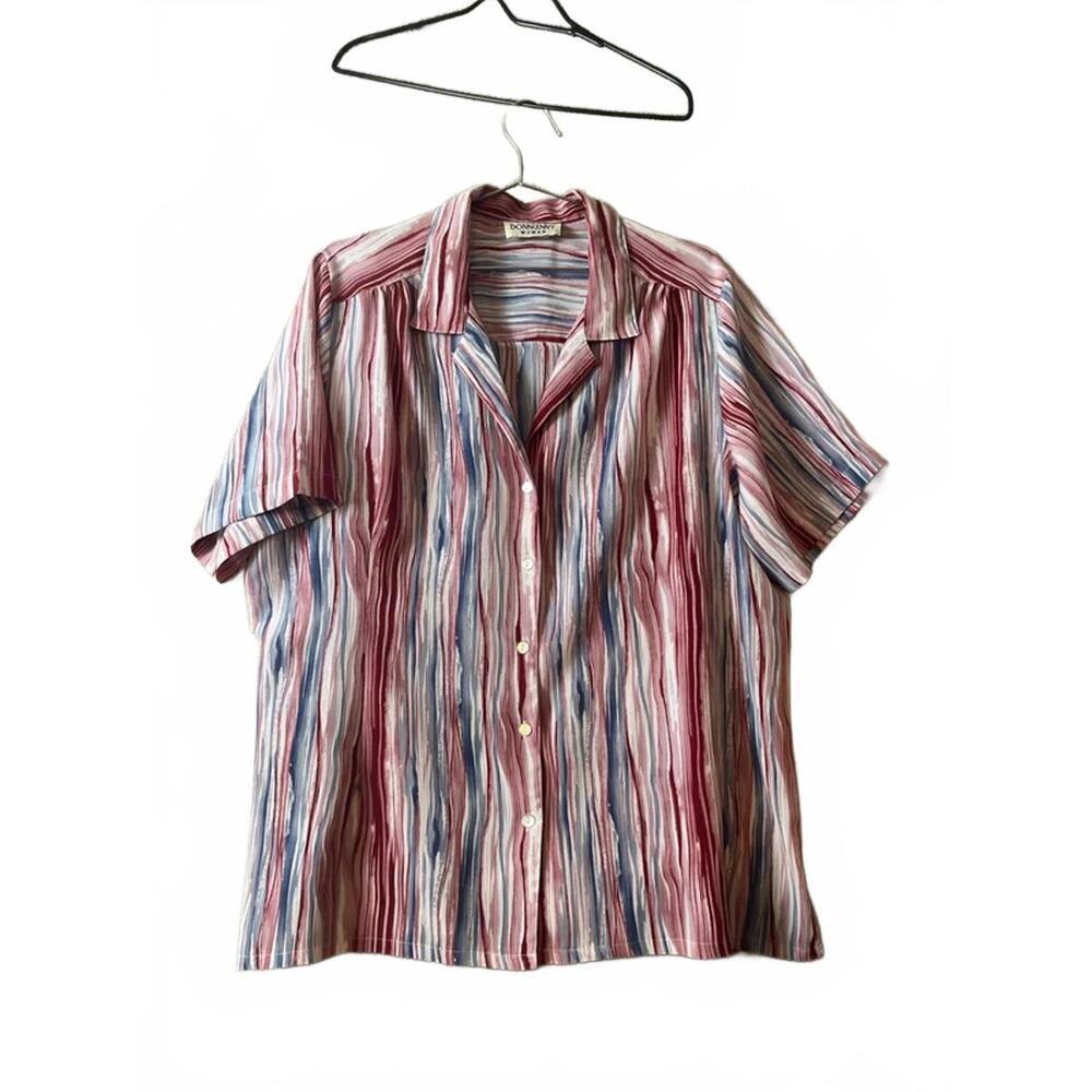 Vintage Donnkenny Woman blouse Button up